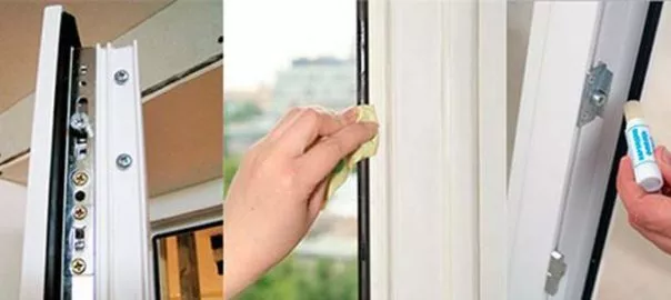 Att underhålla och rengöra PVC fönster